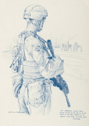 Untitled (Cpl Robinson stands ready)